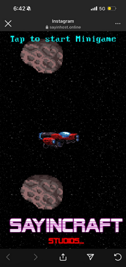 Minigame screenshot 1